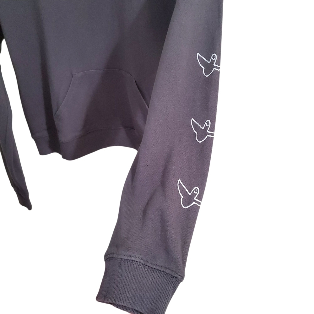 RARE GONZ HOODIE Mark Gonzales Skateboard Men Medium Gray - Picture 4 of 8